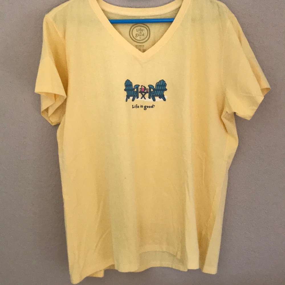 Life is good t shirt